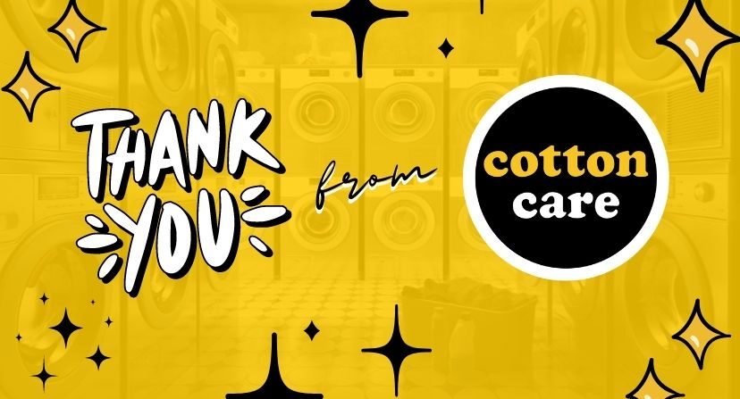 Thank You from Cotton Care Thank You from Cotton Care